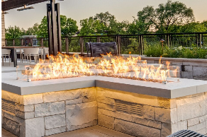 HPC Fire Custom Linear Firepit burner