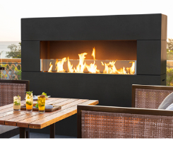 American Fyre Designs Outdoor Linear Gas Fireplace